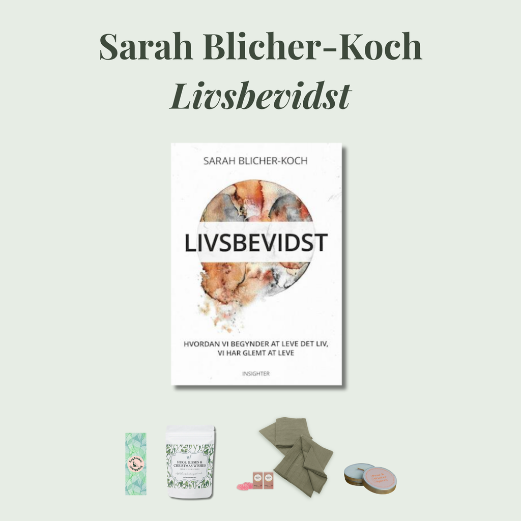 Premium BogBlomst med Sarah Blicher-Kochs Livsbevidst