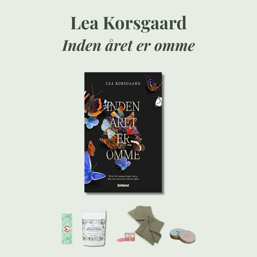 Premium BogBlomst med Lea Korsgaards Inden året er omme