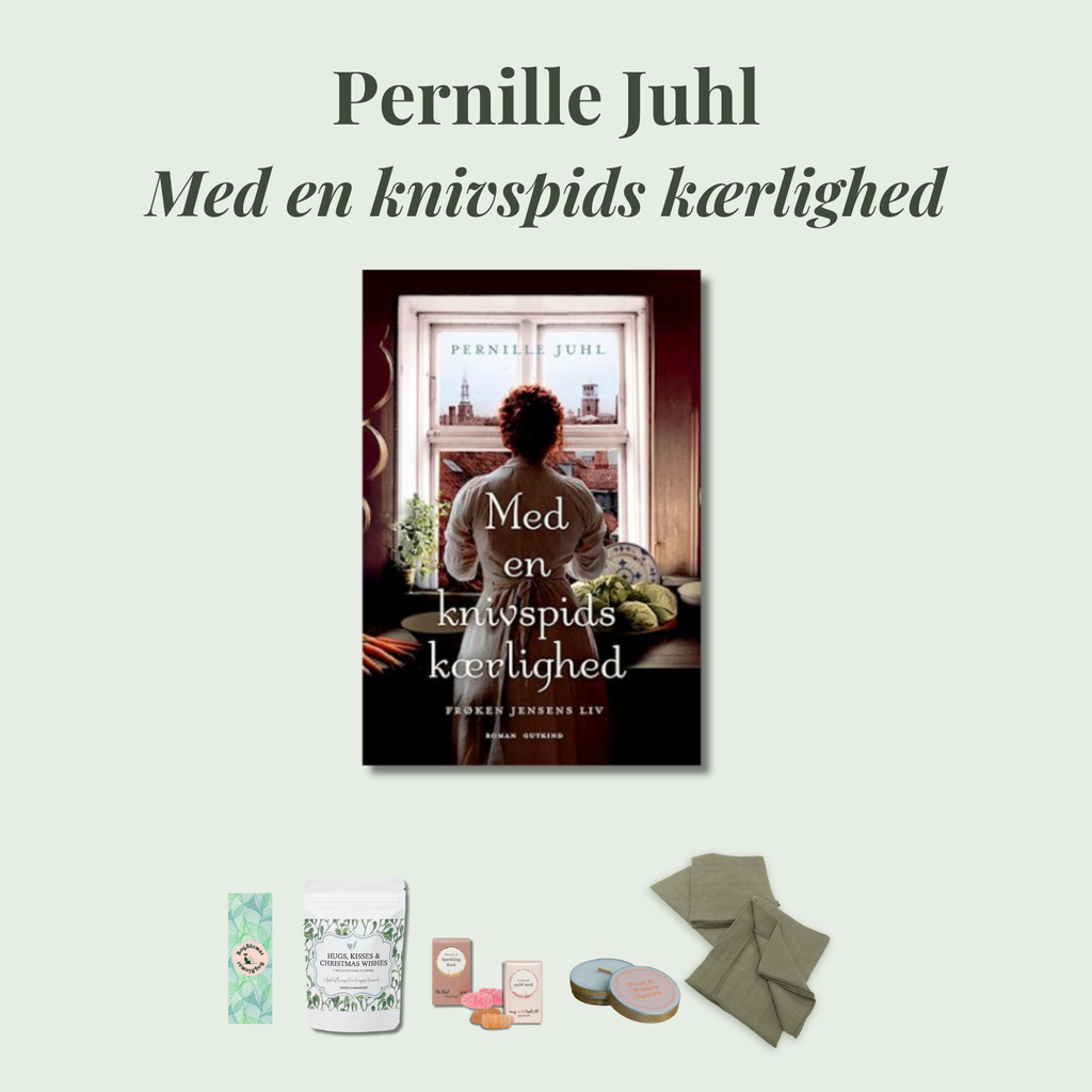 Premium BogBlomst med Pernille Juhls Med en knivspids kærlighed
